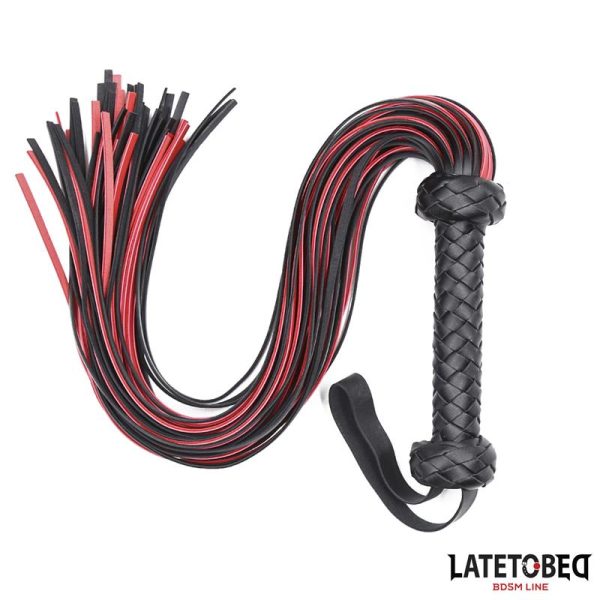 Red Black  Flogger 65 cm - Image 2