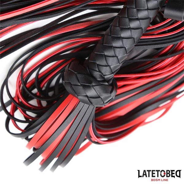 Red Black  Flogger 65 cm - Image 3