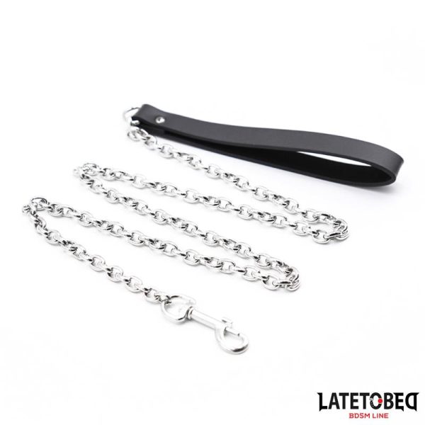 Black Chain Leash 100cm - Image 2