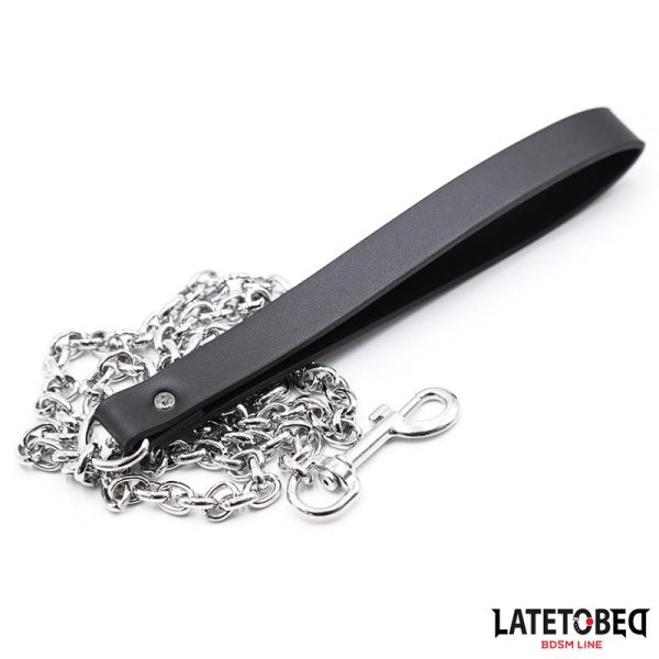 Black Chain Leash 100cm - Image 3
