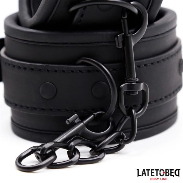 Neoprene Handcuffs Black - Image 5