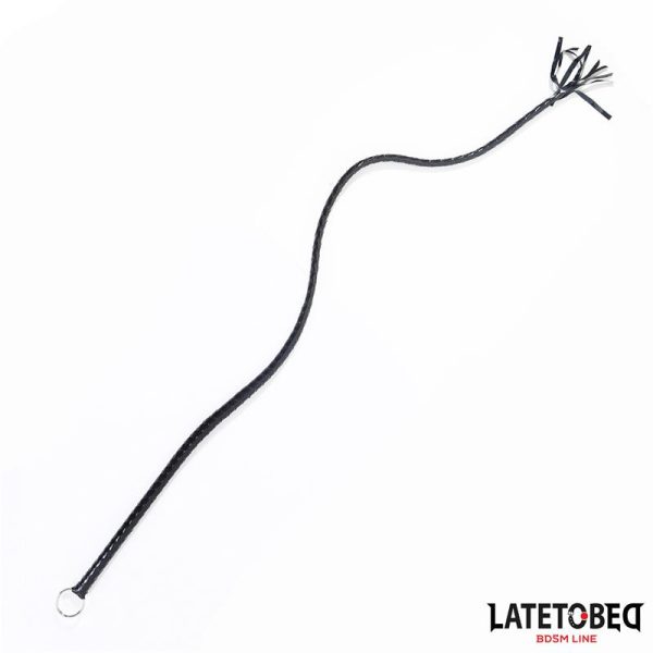 Shiny Black Long Whip 138cm - Image 4