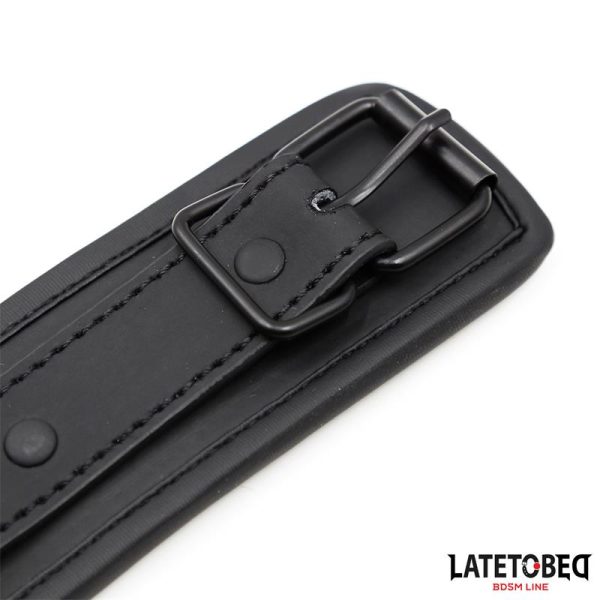 Set Collar and Leash Neoprene Black - Image 6