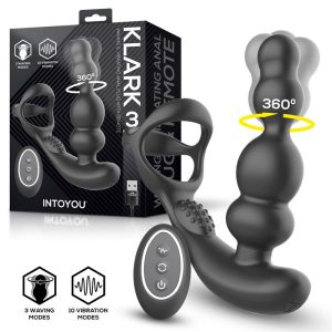 Klark Waving and Vibrating Plug with Remote