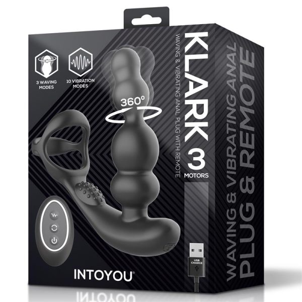 Klark Waving and Vibrating Plug with Remote - Image 2