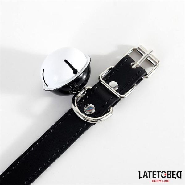 Collar with Bell Black Adjustable - Image 4