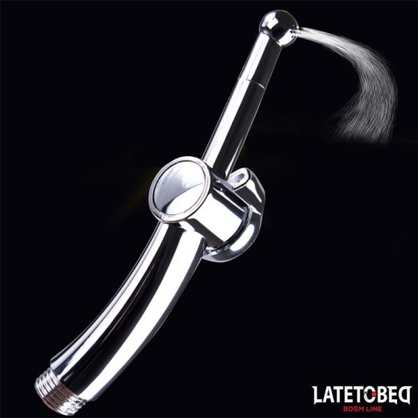 Anal Shower with Closing System Chrome - Image 4