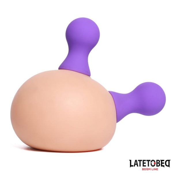 Silicone Nipple Suckers Purple - Image 3