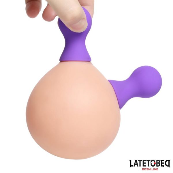 Silicone Nipple Suckers Purple - Image 4