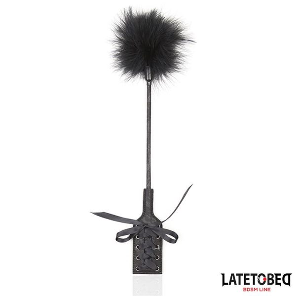 Feather Tickler and Lace Ribbon Paddle - Image 2