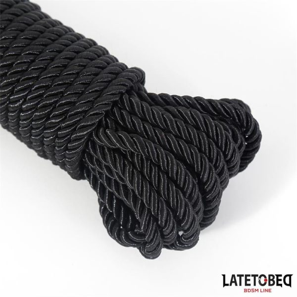 Bondage Rope 10m Black - Image 3
