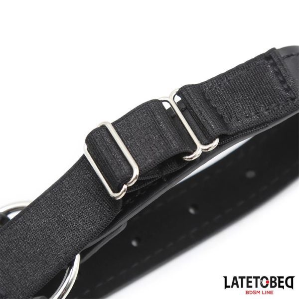 Head Harness with Ball Gag and Nose Hook - Image 6