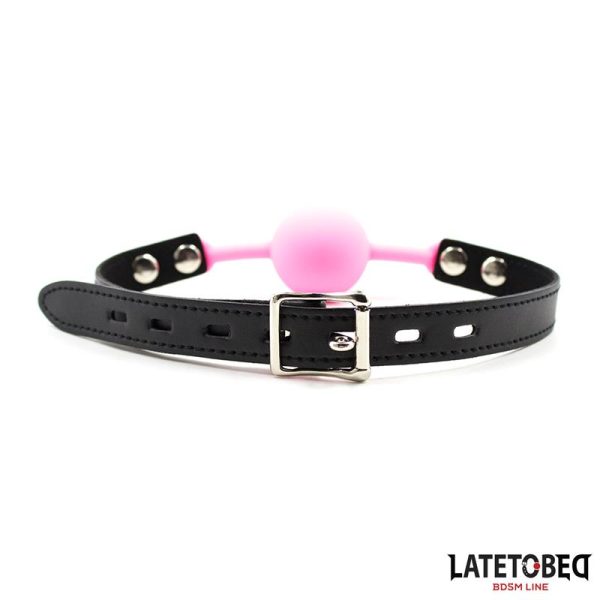 Silicone Ball Gag  Pink - Image 2