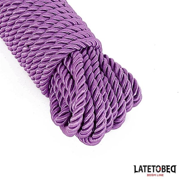 Bondage Rope 10m Purple - Image 2