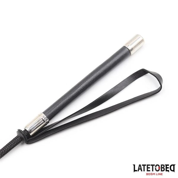 Whip with Heart Shape Black 60cm - Image 4