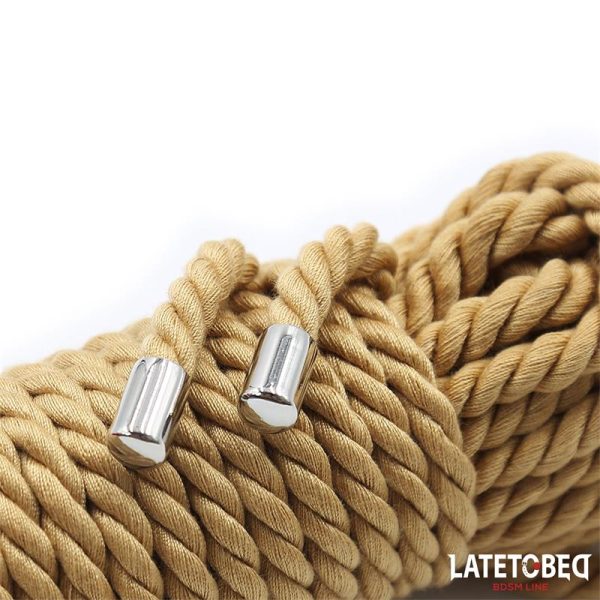 Bondage Rope with Metal Details  10m - Image 3