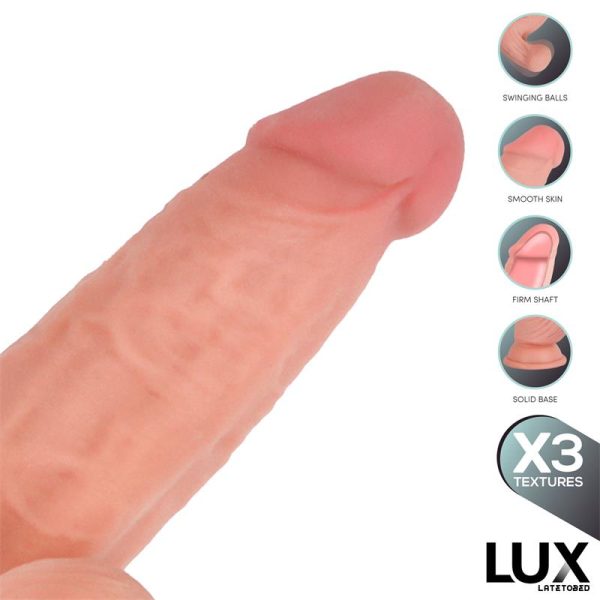 Lars Triple Density Dildo with Swinging Balls 7.6 - Image 3