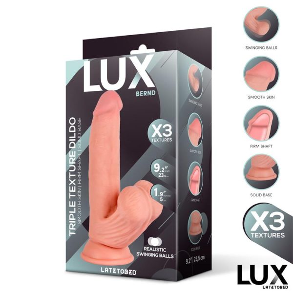 Bernd Triple Density Dildo with Swinging Balls 9.2 - Image 7