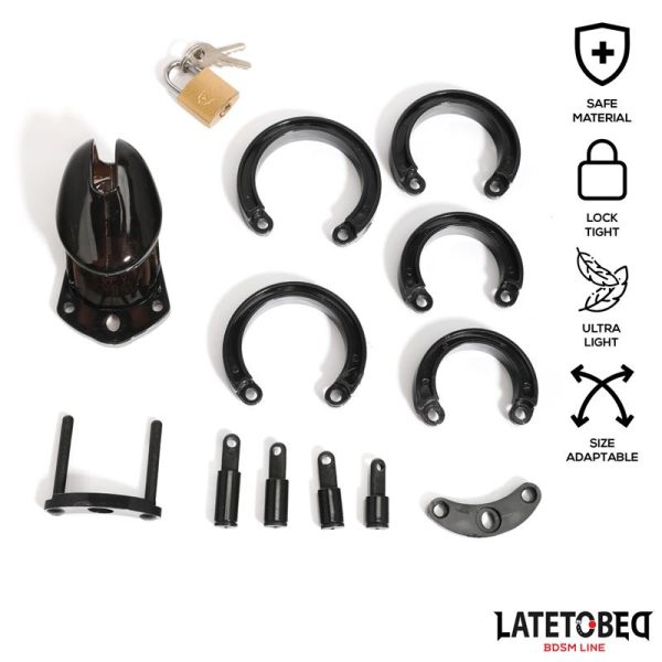 Chastity Penis Cage Short Black - Image 6