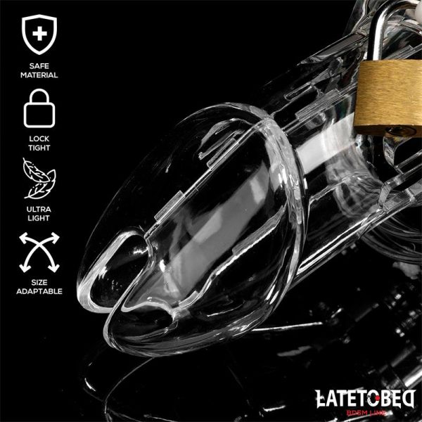 Chastity Penis Cage Long Clear - Image 2