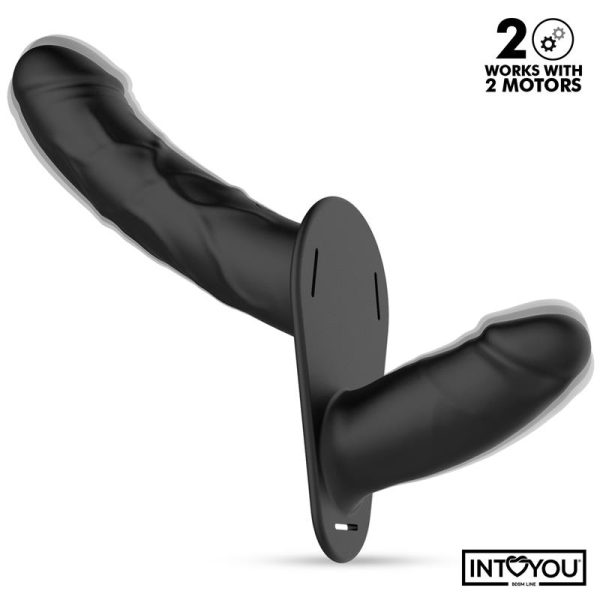 Jordan Strap-on with Double Vibrating Dildo and Remote - Image 3