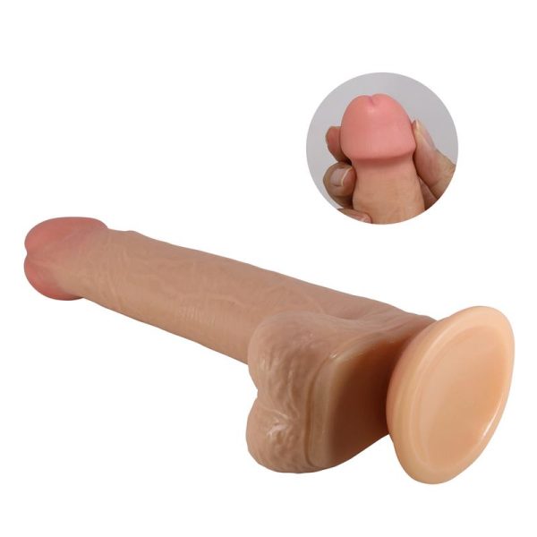 Tallen Dildo with Sliding Skin Retractil 22 cm - Image 7