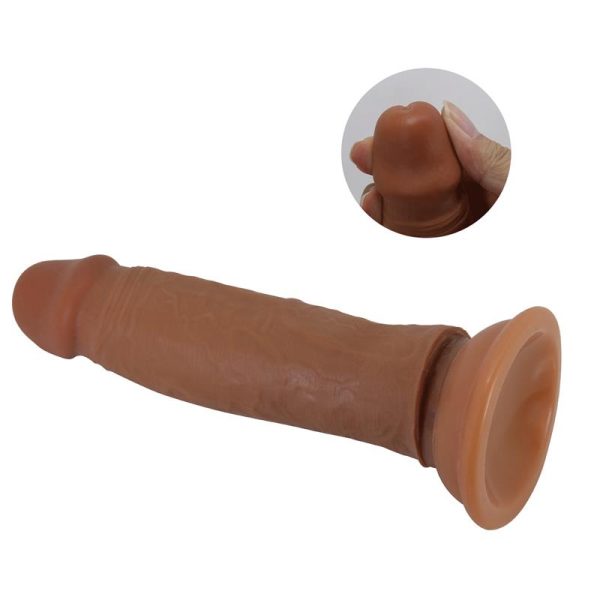Quentin Dildo with Sliding Skin-Retractil 18.4 cm - Image 6