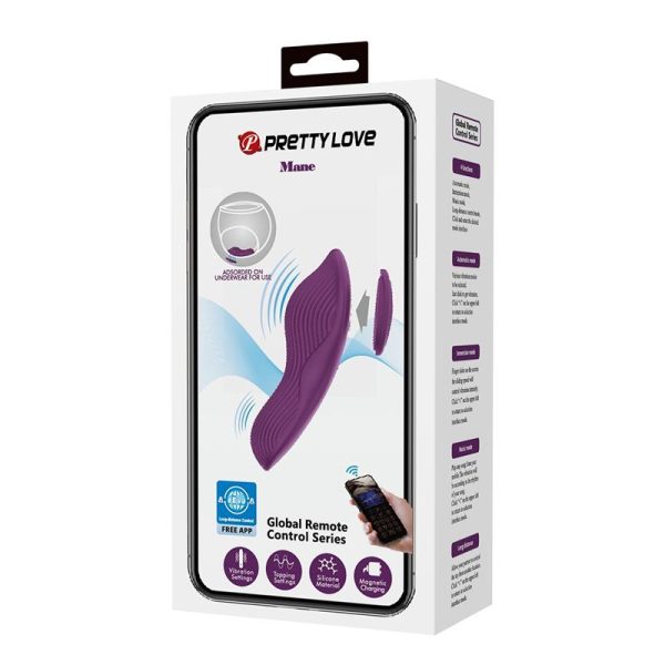 Mane Panty Vibrator with App Purple - Image 10