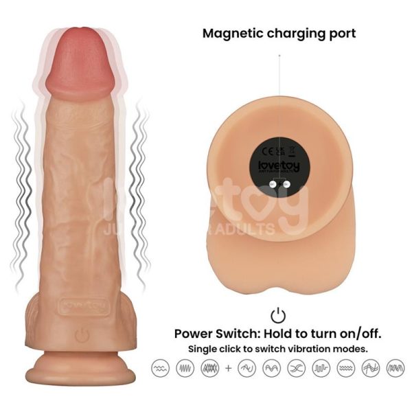 Power Basics Dildo with Vibration 9 - Image 13