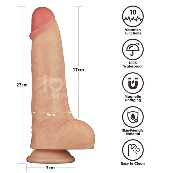 Power Basics Dildo with Vibration 9 - Image 14