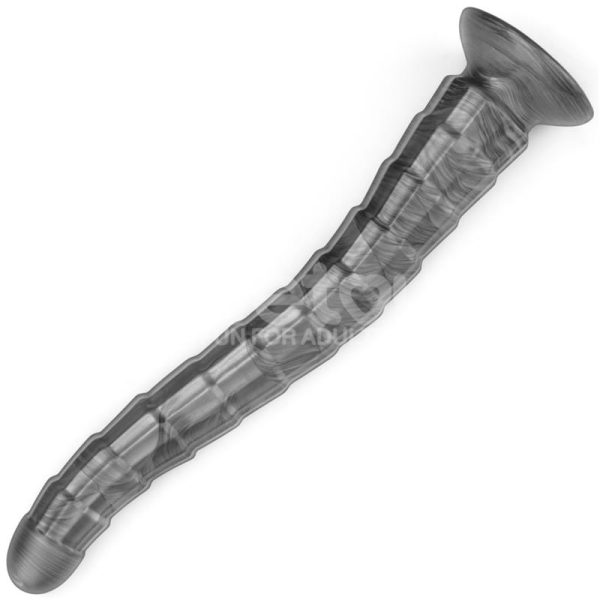 Vibrax Slider Anal Dildo with Vibration King Sized 14.5 - Image 3