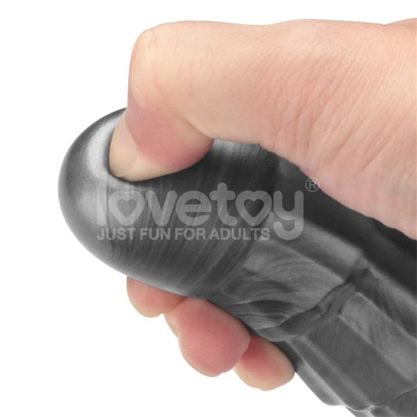 Vibrax Slider Anal Dildo with Vibration King Sized 14.5 - Image 8