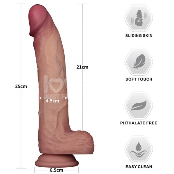 Sliding PRO II Dildo Sliding Skin Dual-layer 10 - Image 14