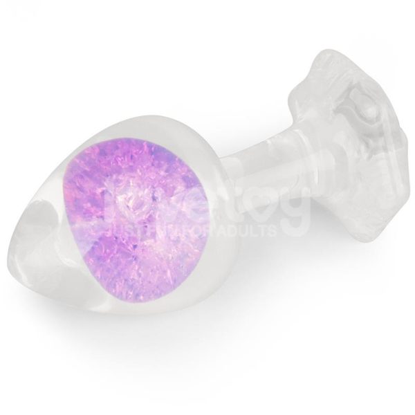Gemoria Silicone Butt Plug with Crystal Sphere - Image 4