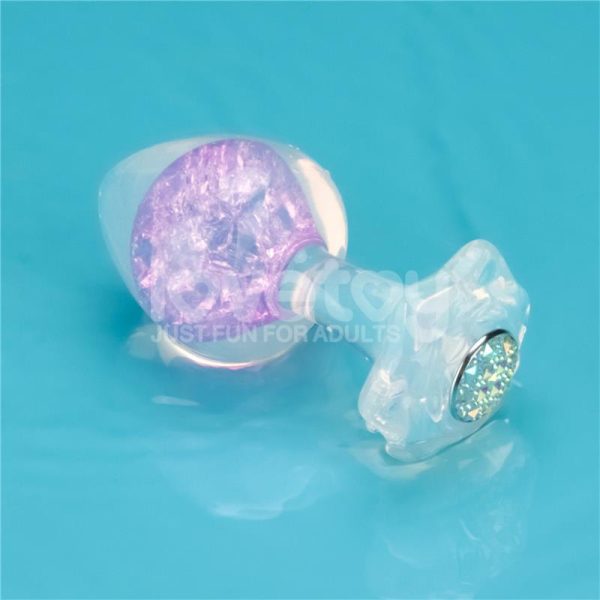 Gemoria Silicone Butt Plug with Crystal Sphere - Image 6