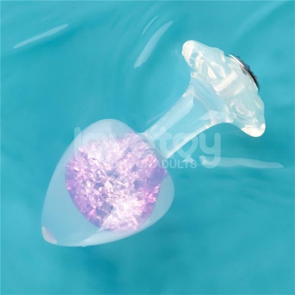 Gemoria Silicone Butt Plug with Crystal Sphere - Image 7