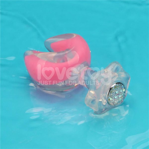 Gemoria Silicone Butt Plug dual crescent-shaped tip Glow Dark - Image 8