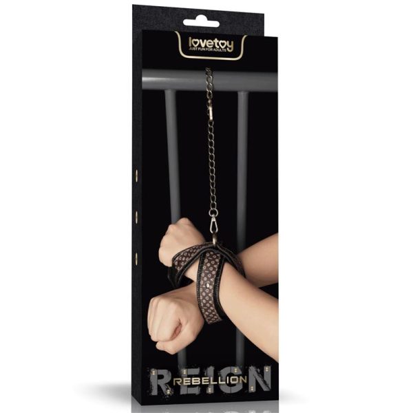 Rebellion Reign Crossed Handcuff with Chain - Image 14