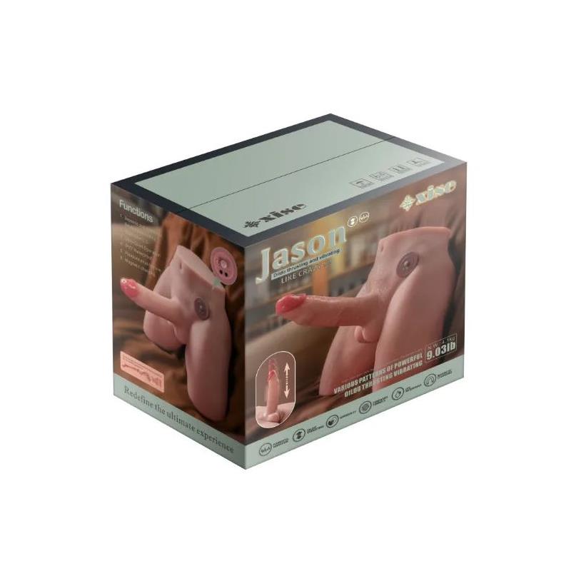Jason Dildo and Ass Masturbator with Thrusting and Vibrating 4.1 kg - Image 13
