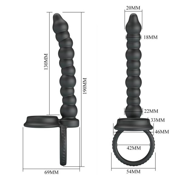 Dillion Anal Chain with Penis Ring - Image 8
