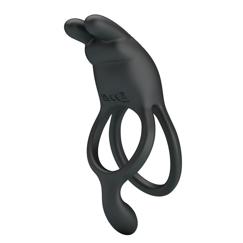 Seth Vibrating Double Cock Ring - Image 2