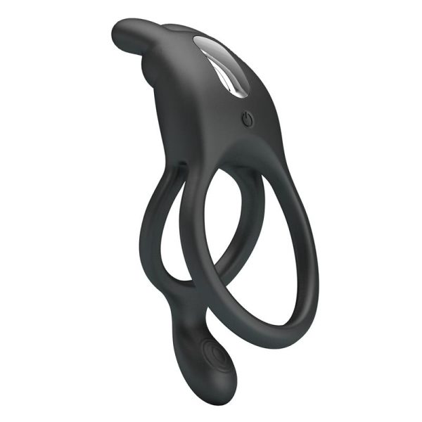 Seth Vibrating Double Cock Ring