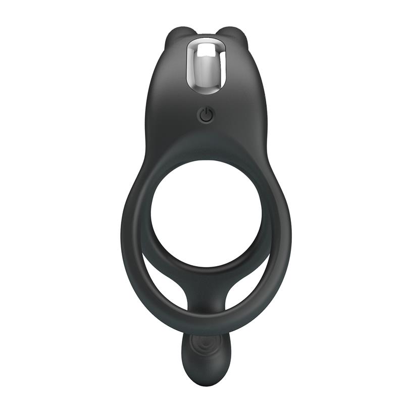 Seth Vibrating Double Cock Ring - Image 4