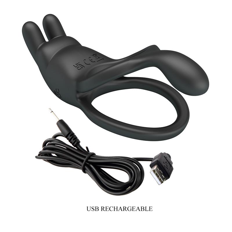 Seth Vibrating Double Cock Ring - Image 8