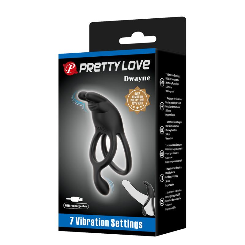 Seth Vibrating Double Cock Ring - Image 10