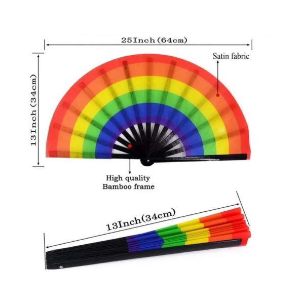 Pride Fan LGBT XXL - Image 3