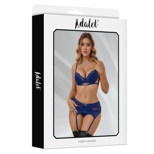Giselle Garter Set Blue - Image 3