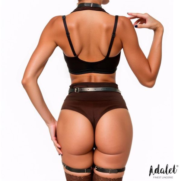 Greta Vegan Leather Body Harness One Size - Image 2