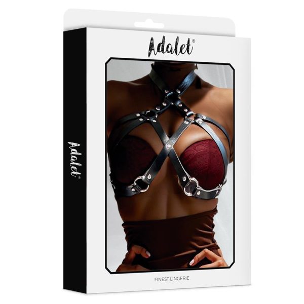 Wendy Vegan Leather Chest Harness One size - Image 3