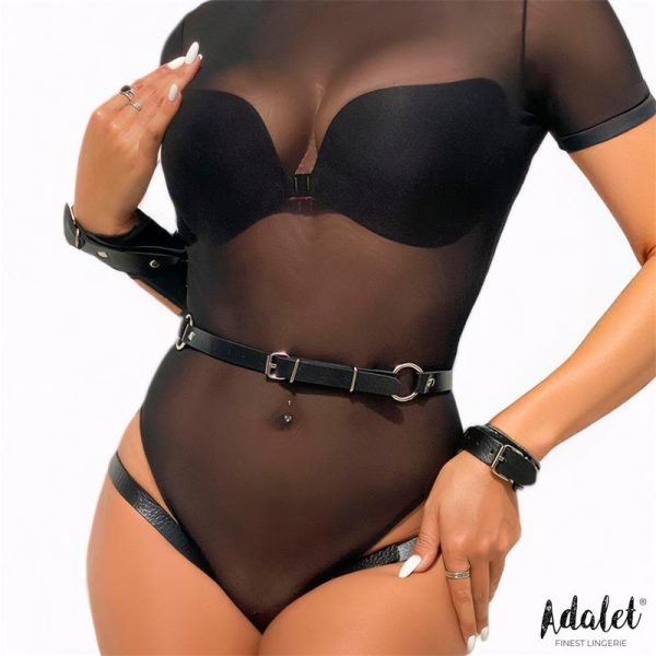 Jimena Vegan Leather Harness Type Garter One size - Image 2